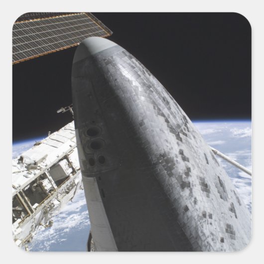 宇宙シャトルディスカバリー14 スクエアシール (正面)