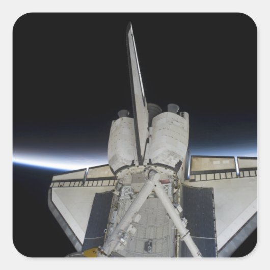 宇宙シャトルディスカバリー6 スクエアシール (正面)