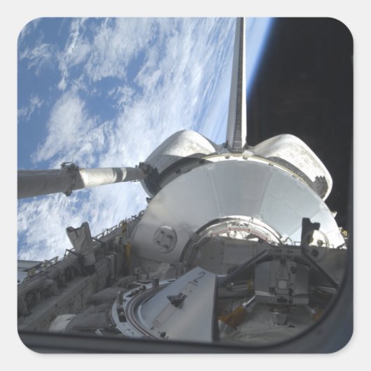 宇宙シャトルディスカバリー9 スクエアシール (正面)