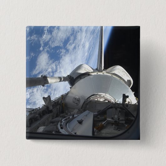 宇宙シャトルディスカバリー9 缶バッジ (正面)