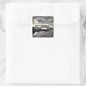 宇宙シャトルディスカバリ3 スクエアシール (バッグ)