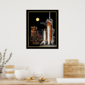 宇宙シャトルディスカバリ ポスター (キッチン)