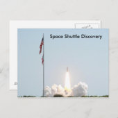 宇宙シャトルディスカバリ ポストカード (正面/裏面)