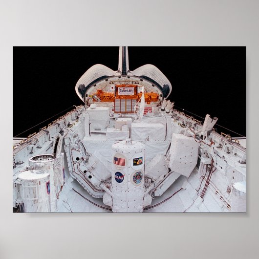 宇宙シャトルディスカバリ(STS-56) ポスター (正面)
