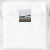 宇宙シャトルディスカバリtouchダウン スクエアシール (バッグ)