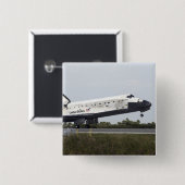 宇宙シャトルディスカバリtouchダウン 缶バッジ (正面&裏面)