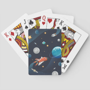 宇宙シャトルトラベルムーンスターズ トランプ