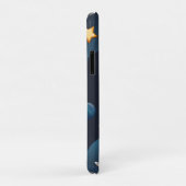 宇宙シャトルトラベルムーンスターパーソナライズされたズ Case-Mate iPhoneケース (裏面/右)