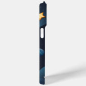 宇宙シャトルトラベルムーンスターパーソナライズされたズ Case-Mate iPhoneケース (裏面 / 右)