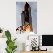 宇宙シャトルフライト – STS-80 ポスター (ホームオフィス)