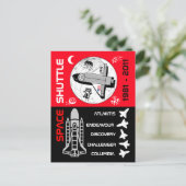 宇宙シャトルポストカード2 ポストカード (スタンド正面)