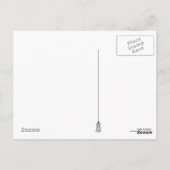 宇宙シャトルポストカード2 ポストカード (裏面)