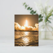 宇宙シャトルリフトオフ ポストカード (スタンド正面)