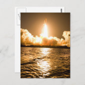 宇宙シャトルリフトオフ ポストカード (正面/裏面)