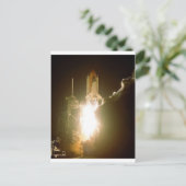 宇宙シャトルリフトオフ ポストカード (スタンド正面)