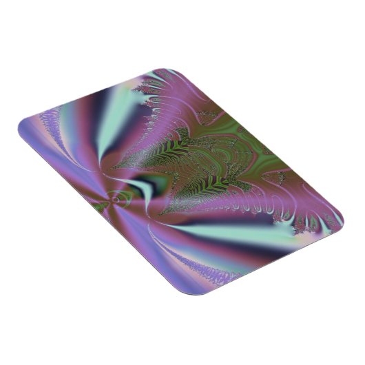 宇宙シャトル打ち上げ抽象芸術 マグネット (右側)