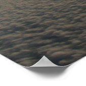 宇宙シャトル打ち上げ – Skydiver's View ポスター (角)