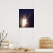 宇宙シャトル検出の開始(STS-102) ポスター (キッチン)