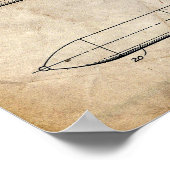 宇宙シャトル特許 ポスター (角)