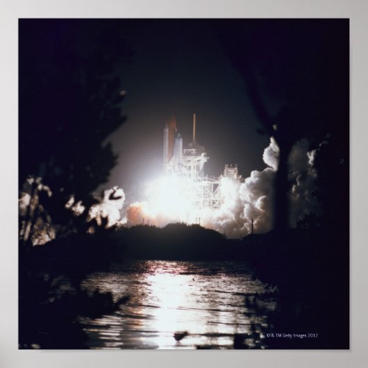 宇宙シャトル発射 ポスター (正面)