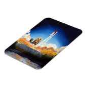 宇宙シャトル発射 マグネット (左側)