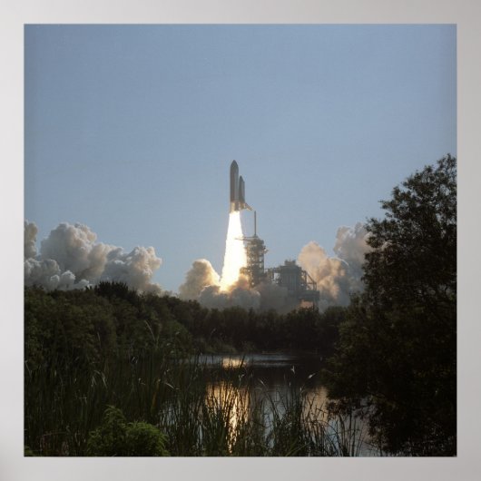 宇宙シャトル発見の開始(STS-29) ポスター (正面)