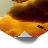 宇宙シャトル発見の開始(STS-91) ポスター (角)