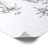 宇宙シャトル1975特許芸術 – 並んだペッパー ポスター (角)