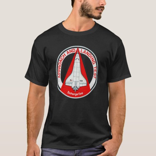 宇宙シャトル エンタープライズ オービター OV 101 Tシャツ (正面)