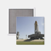 宇宙シャトル・エンデバーが打ち上げpに近づく マグネット (正面/裏面)