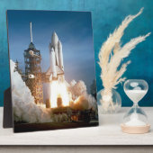 宇宙シャトル「コロンビア」打ち上げ フォトプラーク (側面)