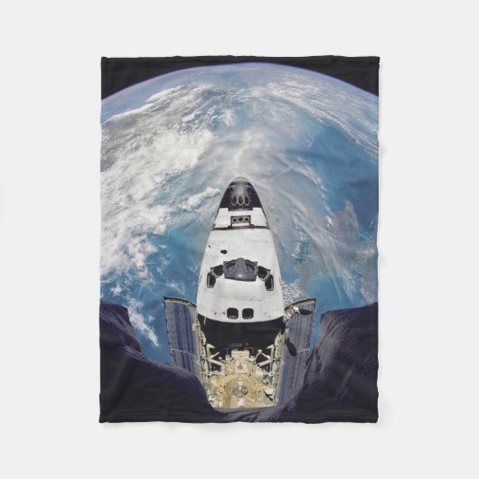 宇宙シャトル フリースブランケット (正面)