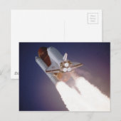 宇宙シャトル ポストカード (正面/裏面)