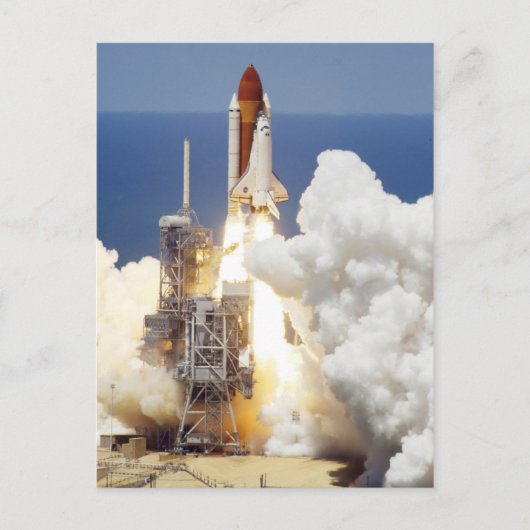 宇宙シャトル ポストカード (正面)