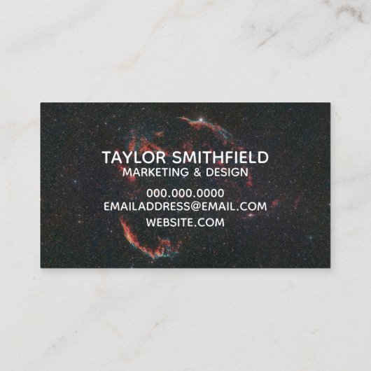 宇宙シンプルスター 名刺 (裏面)