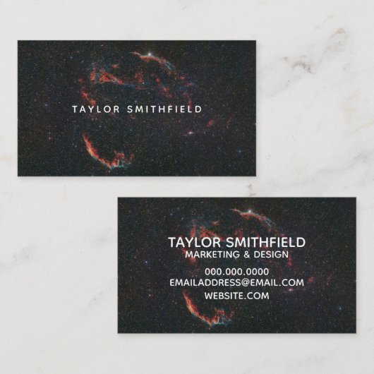 宇宙シンプルスター 名刺 (正面/裏面)