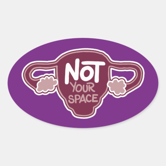 宇宙シールなし 楕円形シール (正面)