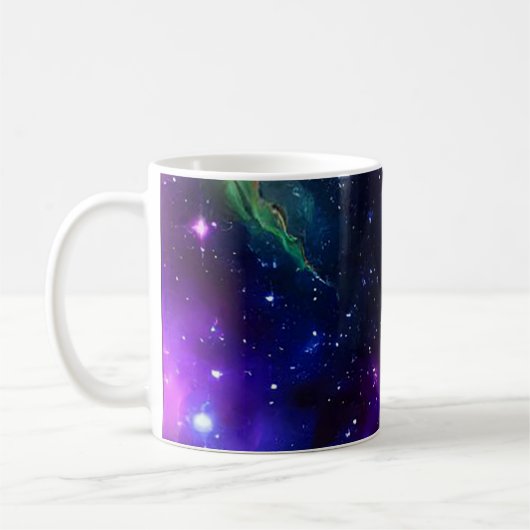 宇宙シーン コーヒーマグカップ (左)