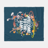 宇宙ジャム:新しいレガシー™ |ジャムへようこそ フリースブランケット (正面(横))