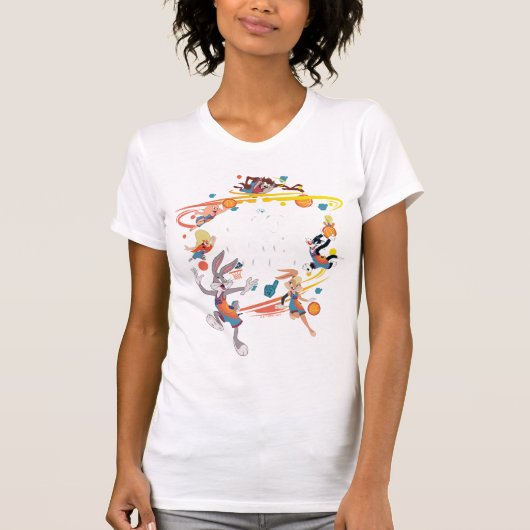 宇宙ジャム:新しいレガシー™ |ジャムへようこそ Tシャツ (正面)