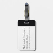 宇宙ジャム：新しいレガシー™ |スラムダンク ラゲッジタグ (裏面縦)