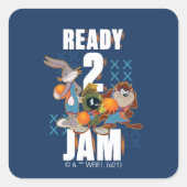 宇宙ジャム:新しいレガシー™ |レディ2ジャム スクエアシール (正面)
