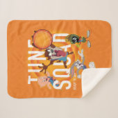 宇宙ジャム：新しいレガシー™ | TUNE SQUAD™ドリブル シェルパブランケット (正面(横))