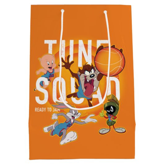 宇宙ジャム：新しいレガシー™ | TUNE SQUAD™ドリブル ミディアムペーパーバッグ (裏面)