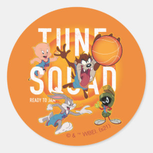 宇宙ジャム：新しいレガシー™   TUNE SQUAD™ドリブル ラウンドシール