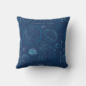 宇宙ジャム:新しいレガシー™ | TUNE SQUAD™パターン クッション (裏面)