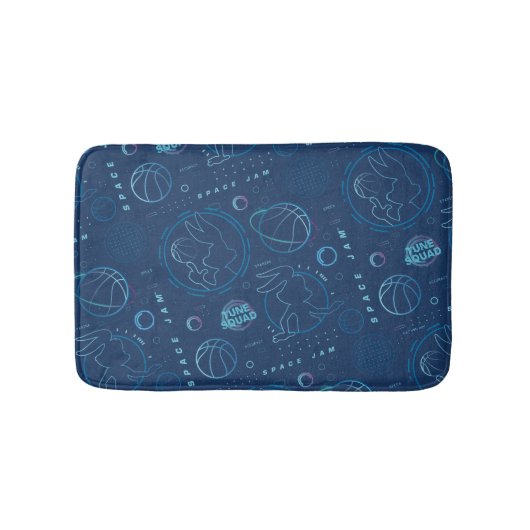宇宙ジャム:新しいレガシー™ | TUNE SQUAD™パターン バスマット (正面)