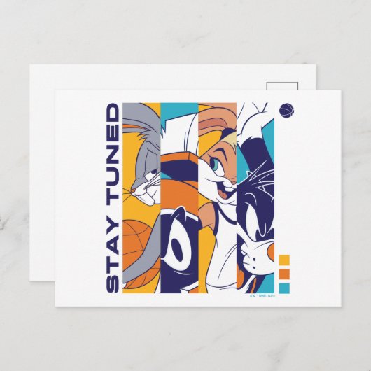 宇宙ジャム：新しいレガシー™ | TUNE SQUAD™ ポストカード (正面/裏面)