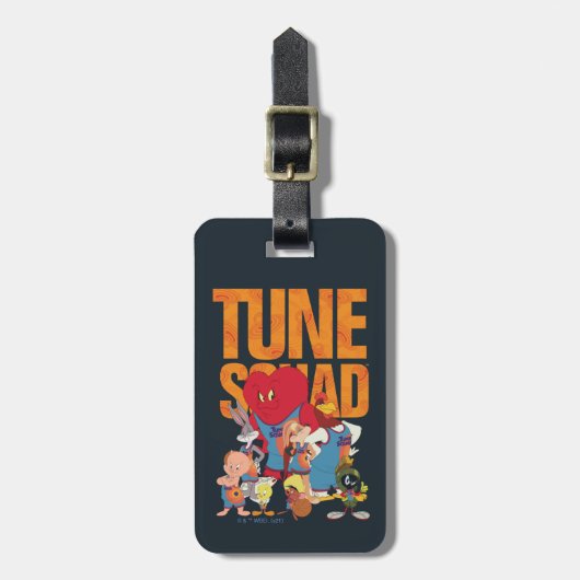 宇宙ジャム：新しいレガシー™ | TUNE SQUAD™ラインアップ ラゲッジタグ (正面縦)