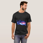 宇宙ジンベイザメ! Tシャツ (正面フル)